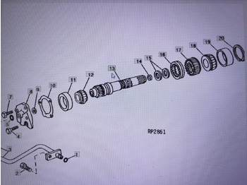 Gearbox and parts JOHN DEERE