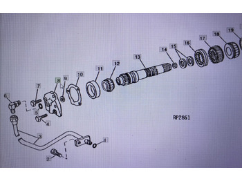 Gearbox and parts JOHN DEERE