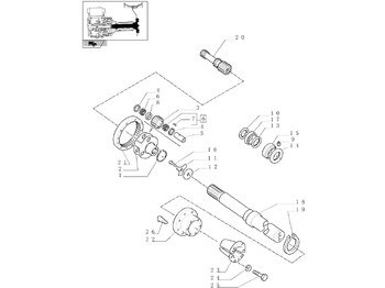 Wheel hub NEW HOLLAND