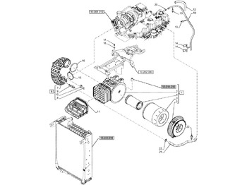 Air filter NEW HOLLAND
