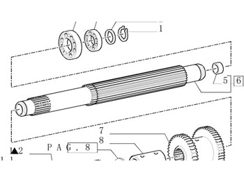 Gearbox and parts NEW HOLLAND