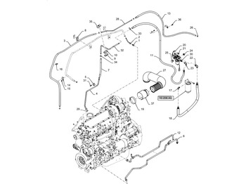 Engine and parts NEW HOLLAND