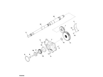 Gearbox and parts JOHN DEERE