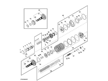 Gearbox and parts JOHN DEERE