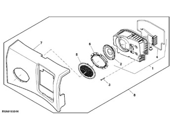 Cab and interior JOHN DEERE