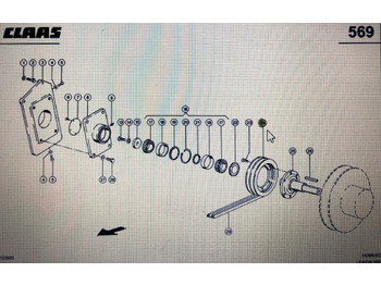 Spare parts CLAAS