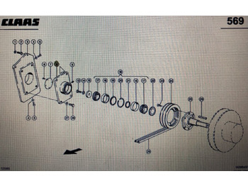 Spare parts CLAAS
