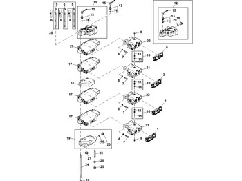 Spare parts JOHN DEERE