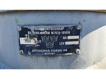 Fuel tank for Truck ALUMINUM TANK 2000L: picture 5 Fuel tank for Truck ALUMINUM TANK 2000L: picture 5