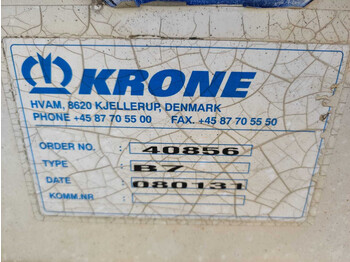Swap body - box Krone B7 BOX FOR TRUCK 7600x2600x3300 MM / FURGOON: picture 3