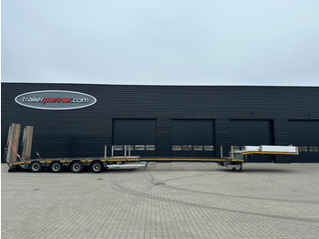 Low loader semi-trailer Faymonville Maxtrailer 4 achs tieflader / Zwangslenkung: picture 4
