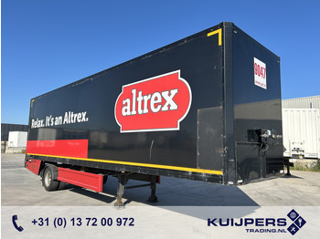 Closed box semi-trailer RENDERS