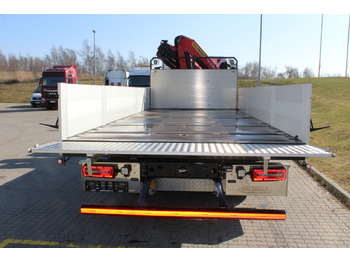 Dropside/ Flatbed truck, Crane truck MAN TGM 26.320 6×2-4 PK19.001SLD5 Brädgårdsbil: picture 5