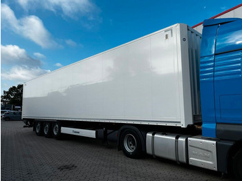 Closed box semi-trailer Krone Koffer mit Ladebordwand 2.000 kg Top Klappe: picture 2