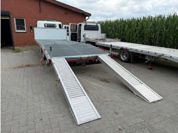 Autotransporter truck Mitsubishi Fuso Canter 7C18 Arbeitsbühnentransporter: picture 3