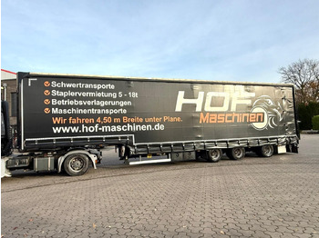 Low loader semi-trailer Wiese 3-Achs Stufen Sattel mit Auffahrrampe 25T: picture 5