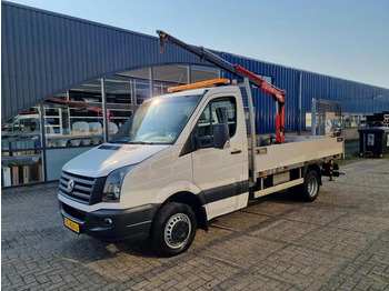 Open body delivery van Volkswagen Crafter 2.0 TDI 46 Pick up / Maxilift Kraan 1800 KG / Euro 5M 5: picture 4