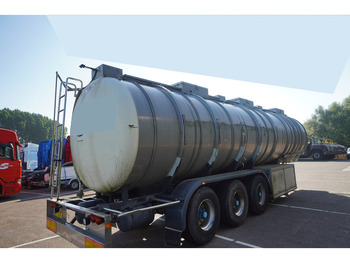 Tank semi-trailer for transportation of chemicals Dijkstra 3 AXLE CHEMIE TANK TRAILER 42 m3: picture 4