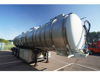 Tank semi-trailer for transportation of chemicals Dijkstra 3 AXLE CHEMIE TANK TRAILER 42 m3: picture 3