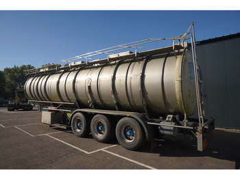 Tank semi-trailer for transportation of chemicals Dijkstra 3 AXLE CHEMIE TANK TRAILER 42 m3: picture 5