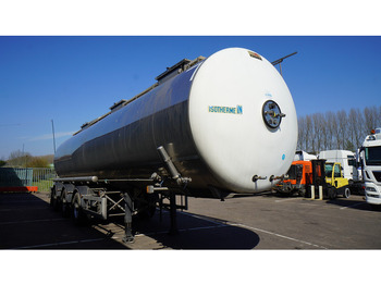 Tank semi-trailer for transportation of food Magyar 3 AXLE FOOD TANK TRAILER 41.410LTR: picture 3