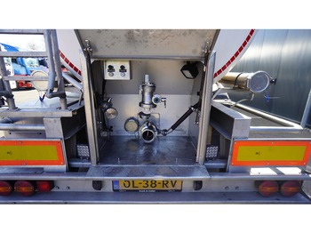 Tank semi-trailer for transportation of food Magyar 3 AXLE FOOD TANK TRAILER 41.410LTR: picture 4