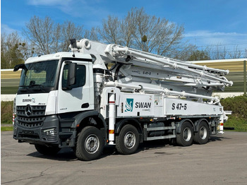 Concrete mixer truck Mercedes-Benz Arocs 5 4542 8x4 SWAN TSP 47-5 160RZ ( 47m ): picture 3
