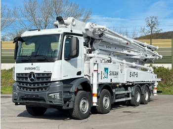 Concrete mixer truck Mercedes-Benz Arocs 5 4542 8x4 SWAN TSP 47-5 160RZ ( 47m ): picture 2