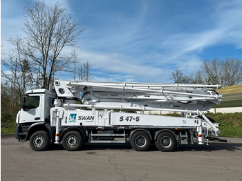 Concrete mixer truck Mercedes-Benz Arocs 5 4542 8x4 SWAN TSP 47-5 160RZ ( 47m ): picture 4