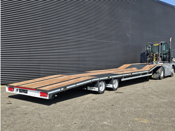 Low loader semi-trailer Jumbo OPRIJ / DIEPLADER / AUTO / CARAVAN TRANSPORT / NIEUW !: picture 2