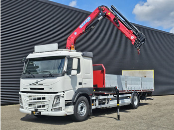 Dropside/ Flatbed truck, Crane truck Volvo FM 330 4x2 / EFFER 12.5 t/m CRANE / KRAN: picture 4