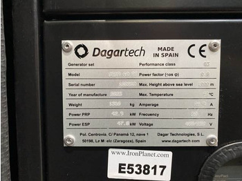 Generator set Dagartech DGDR 60 ST: picture 5
