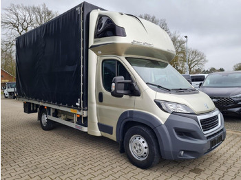 Curtain side van Peugeot Boxer Pritsche L4 Schiebe Plane Schlafkab Luftfe: picture 3