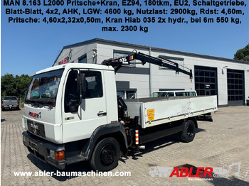 Dropside/ Flatbed truck MAN 8.163
