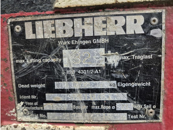 Loader crane Liebherr Hookblock 23mm 1 sheave 32T: picture 5