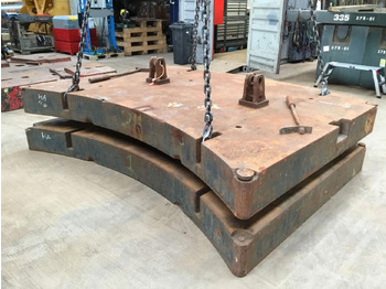 Counterweight for Mobile crane Liebherr LTM 1160 counterweight 12,0 ton: picture 3