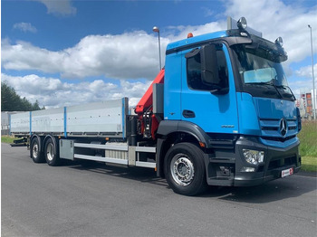 Crane truck MERCEDES-BENZ Antos 2532