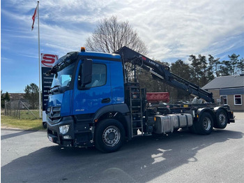 Skip loader truck MERCEDES-BENZ Antos 2546