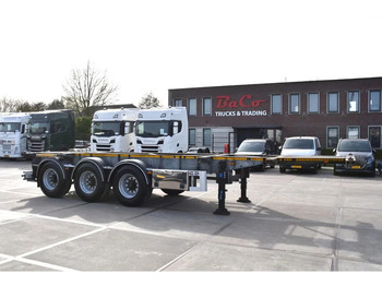 Container transporter/ Swap body semi-trailer VAN HOOL 20'