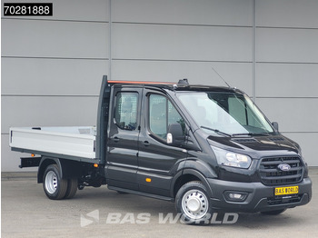 New Open body delivery van Ford Transit 170pk Automaat Dubbel Cabine 3500kg Trekhaak Open Laadbak Pritsche SYNC4 scherm CarPlay Camera Airco Trekhaak Cruise control: picture 3