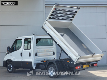 New Tipper van Iveco Daily 35C21 3-Zijdige Kipper Dubbel Cabine 210PK 3.0L Dubbellucht 3,5t Trekhaak ACC Airco LED Camera CarPlay Euro6 Tipper Benne Kieper: picture 3