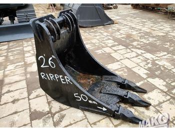 Attachment for Construction machinery Łyżka skalna ripper Wimmer 70cm do koparki Wimmer fi 70: picture 4