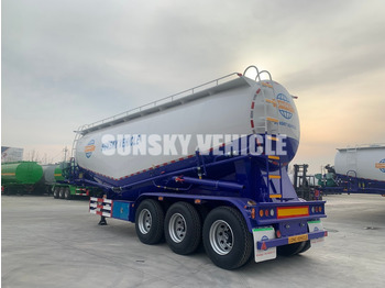 New Tank semi-trailer for transportation of cement SUNSKY bulk cement trailer: picture 4