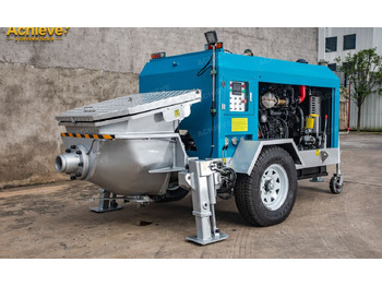Stationary concrete pump