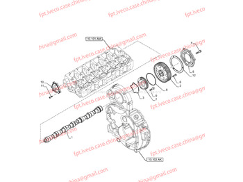 Engine gasket IVECO