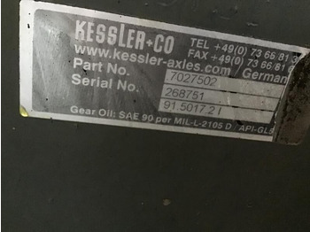 Front axle Liebherr Front Axle: picture 3