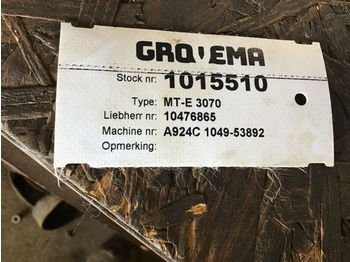Axle and parts LIEBHERR
