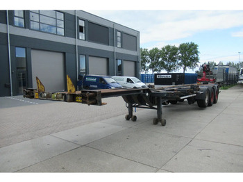 Container transporter/ Swap body semi-trailer Renders Container Chassis / Extendable on rear / BPW + drum: picture 3