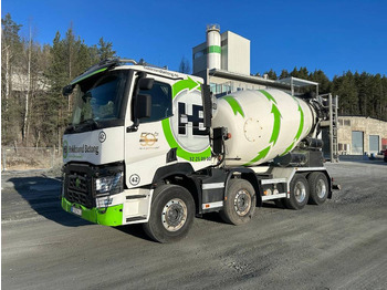 Concrete mixer truck RENAULT C 520