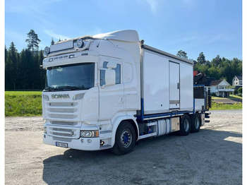 Crane truck SCANIA R 520